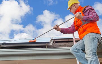 West Herrington soft wash roof cleaning